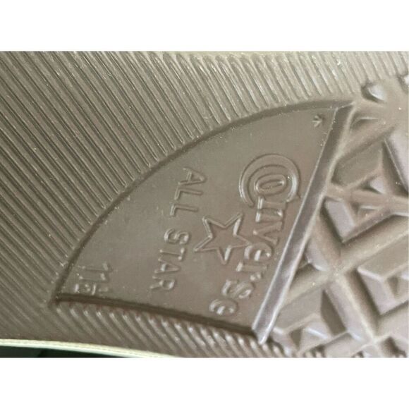 NWOB Converse Chuck Taylor All Star High Top Color Block Sneakers Brown Tan 11.5 - Picture 7 of 16